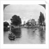 The lake at the British Empire Exhibition, Wembley, London by Anonymous