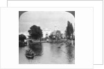 The lake at the British Empire Exhibition, Wembley, London by Anonymous