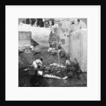 Bathing and burning the Hindu dead, Benares (Varanasi), India 1903 by Underwood & Underwood