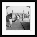 Memorial to the British women and children murdered during the Indian Mutiny, Cawnpore, India by Underwood & Underwood