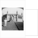 Memorial to the British women and children murdered during the Indian Mutiny, Cawnpore, India by Underwood & Underwood