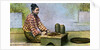 A Burmese woman making cigars by Anonymous