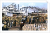 Loading cotton onto a ship, Memphis, Tennessee, USA by Anonymous