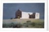 An Indian Church, Pueblo of Sandia, near Albuquerque, New Mexico, USA by Fred Harvey