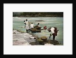 Washerwomen, Charges River, Panama by Anonymous