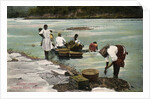 Washerwomen, Charges River, Panama by Anonymous