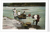 Washerwomen, Charges River, Panama by Anonymous