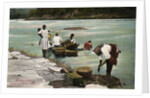 Washerwomen, Charges River, Panama by Anonymous