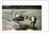 Washerwomen, Charges River, Panama by Anonymous