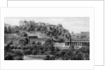 Edinburgh Castle and National Gallery, Edinburgh by Anonymous