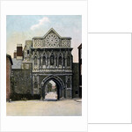 St Ethelbert Gate, Norwich, Norfolk by Anonymous