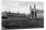 King's College Chapel and Clare College, Cambridge, Cambridgeshire by National Maritime Museum