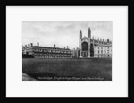 King's College Chapel and Clare College, Cambridge, Cambridgeshire by National Maritime Museum