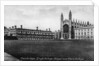 King's College Chapel and Clare College, Cambridge, Cambridgeshire by National Maritime Museum