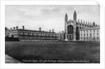 King's College Chapel and Clare College, Cambridge, Cambridgeshire by National Maritime Museum