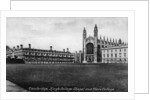 King's College Chapel and Clare College, Cambridge, Cambridgeshire by National Maritime Museum