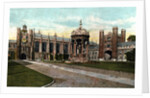 Trinity College fountain, Cambridge, Cambridgeshire by Anonymous