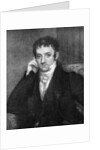 Washington Irving (1783-1859), American author by Anonymous