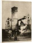 The Church of San Francesco, Assisi, Italy by Louis Wherter