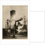 The Church of San Francesco, Assisi, Italy by Louis Wherter