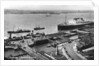 The landing stage at Liverpool docks, Merseyside by Anonymous