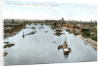 The River Thames, London by Valentine & Sons