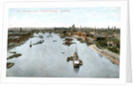The River Thames, London by Valentine & Sons