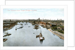 The River Thames, London by Valentine & Sons