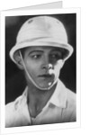 Rudolph Valentino (1895-1926), Italian actor by Anonymous