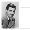 Clark Gable (1901-1960), American actor by Anonymous