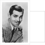 Clark Gable (1901-1960), American actor by Anonymous