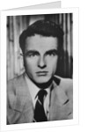 Montgomery Clift (1920-1966), American actor by Anonymous