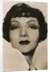 Claudette Colbert (1903-1996), American actress by Anonymous