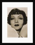 Claudette Colbert (1903-1996), American actress by Anonymous