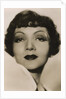 Claudette Colbert (1903-1996), American actress by Anonymous