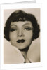 Claudette Colbert (1903-1996), American actress by Anonymous