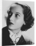 Merle Oberon (1911-1979), British actress by Anonymous