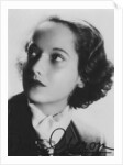 Merle Oberon (1911-1979), British actress by Anonymous