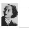 Merle Oberon (1911-1979), British actress by Anonymous