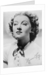Myrna Loy (1905-1993), American actress by Anonymous
