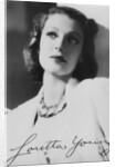 Loretta Young (1913-2000), American actress by Anonymous