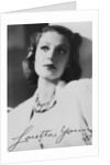 Loretta Young (1913-2000), American actress by Anonymous