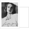 Loretta Young (1913-2000), American actress by Anonymous
