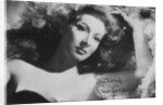 Greer Garson (1904-1996), English actress by Anonymous