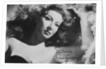 Greer Garson (1904-1996), English actress by Anonymous