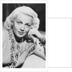 Lana Turner (1921-1995), American actress by Anonymous