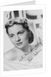 Joan Fontaine (b1917), British actress by Anonymous