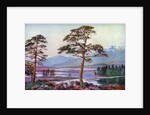 'On Loch Tulla, Black Mount, Argyllshire', Scotland by FC Varley