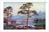 'On Loch Tulla, Black Mount, Argyllshire', Scotland by FC Varley
