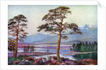 'On Loch Tulla, Black Mount, Argyllshire', Scotland by FC Varley